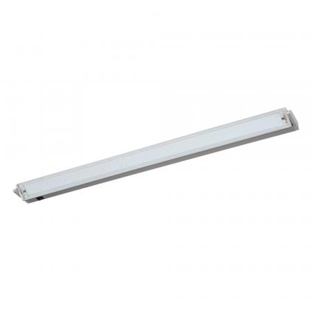 90cm EVN LED Anbauleuchte schwenkbar silber IP20 3000K helles warmweißes Licht - auch geeignet für den Einsatz in Küchen als Unterbauleuchte an Hängeschränken